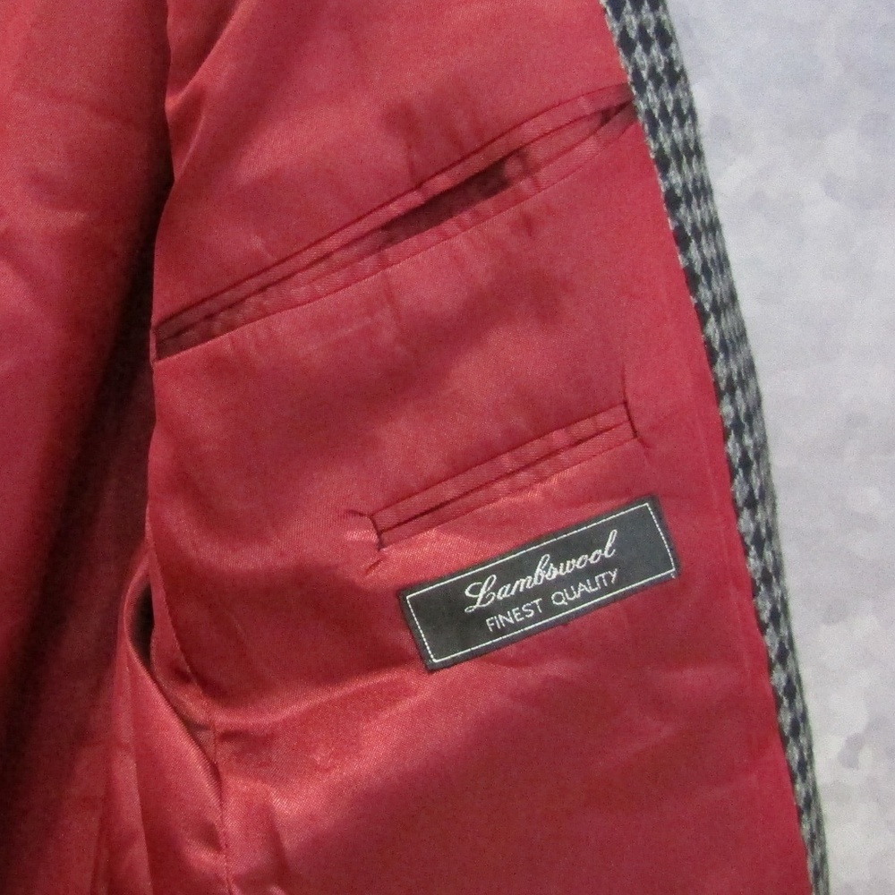 ⚜️HP⚜️ VTG Hugo Boss Germany Lambswool Suit Coat - Picture 4 of 8